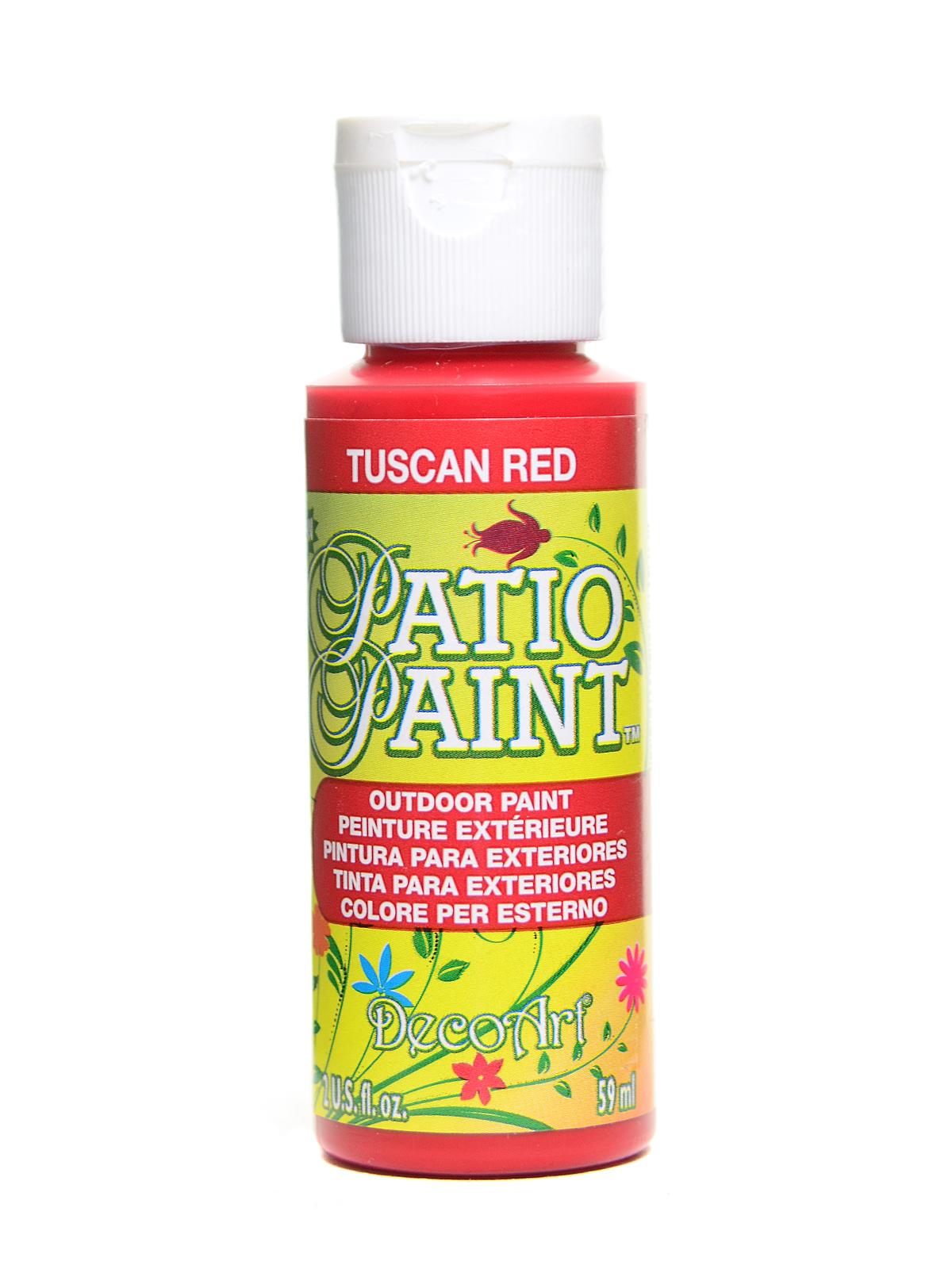 Patio Paint Tuscan red 2 oz.