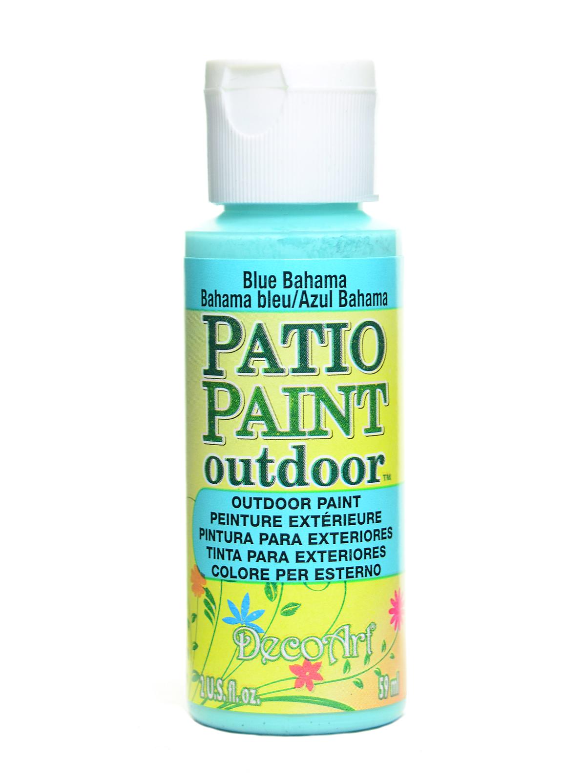 Patio Paint blue bahama 2 oz.