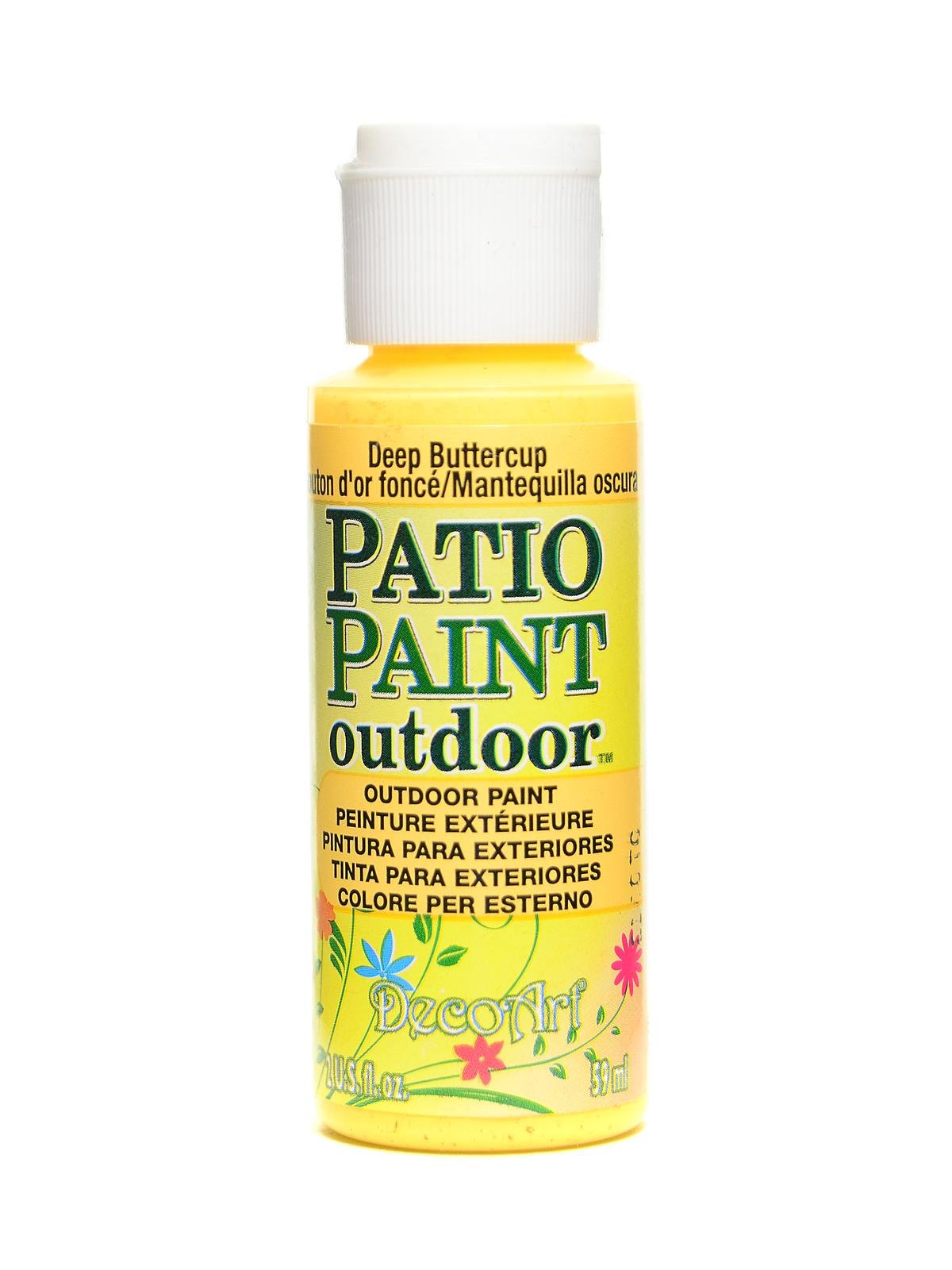 Patio Paint Deep Buttercup 2 Oz.