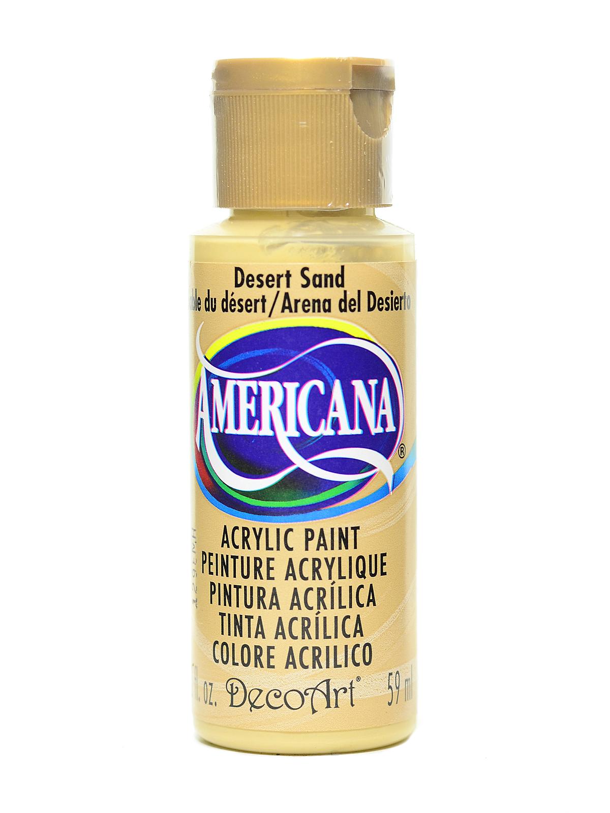 Americana Acrylic Paints desert sand 2 oz.