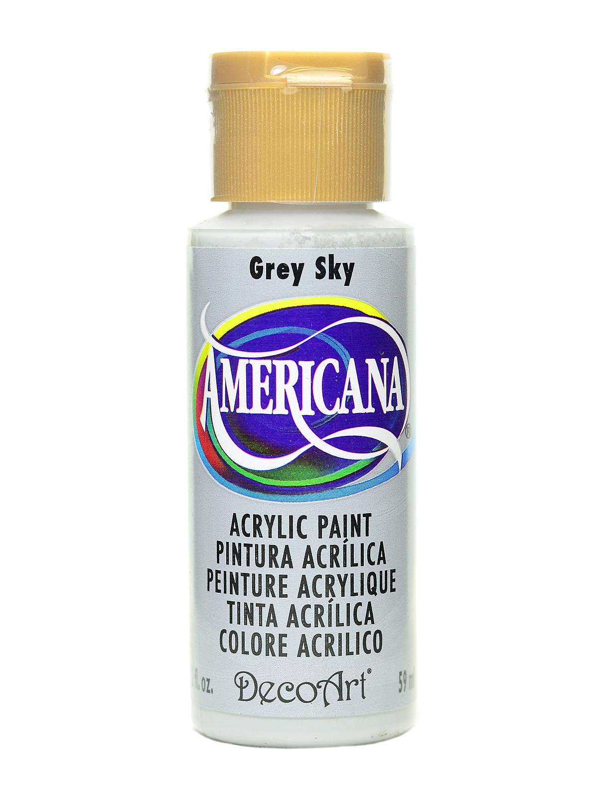 Americana Acrylic Paints grey sky 2 oz.