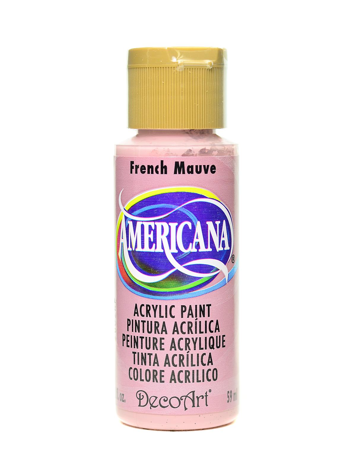 Americana Acrylic Paints French mauve 2 oz.