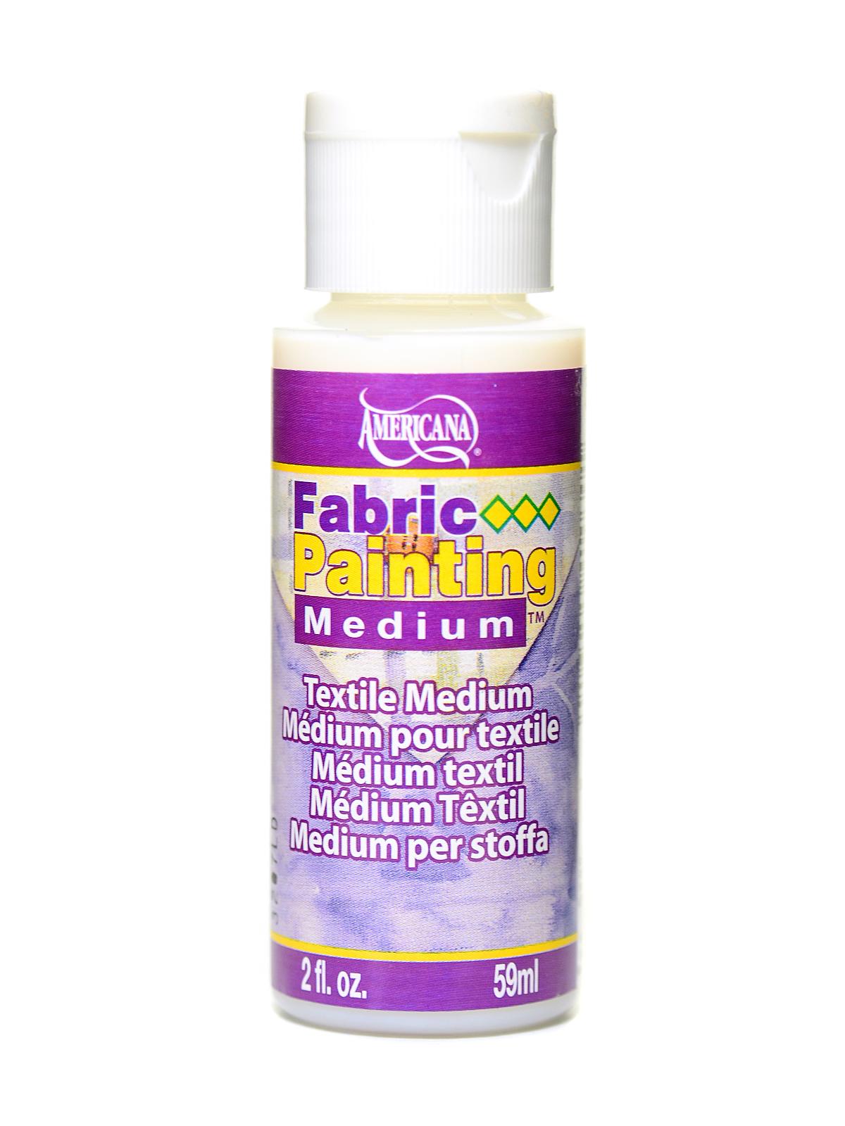 Mediums fabric painting medium 2 oz.