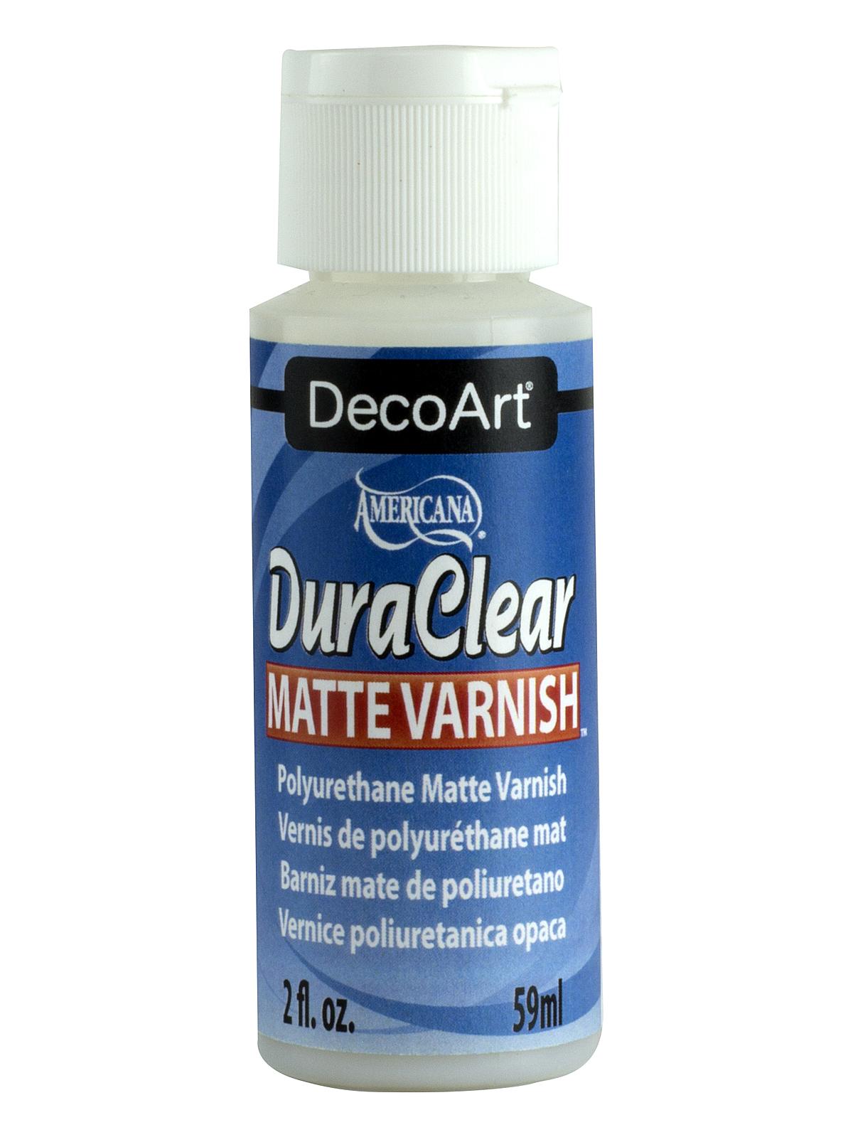 DuraClear Poly Varnishes matte 2 oz.