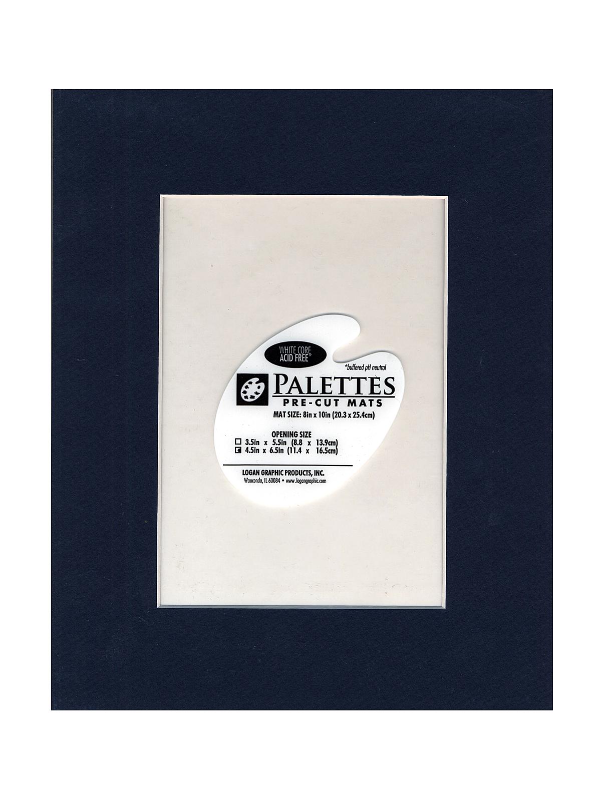 Palettes Pre-Cut Mats rectangle military blue 5 in. x 7 in.