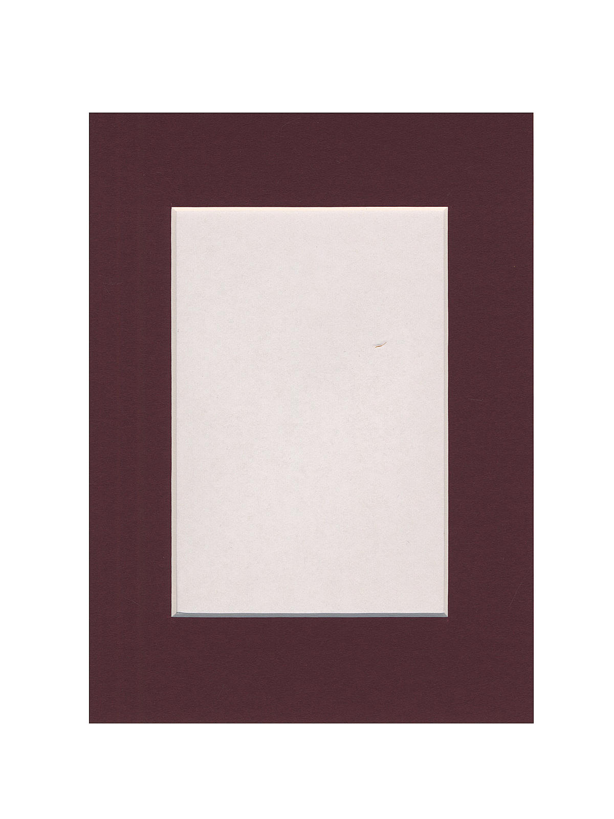 Palettes Pre-Cut Mats rectangle maroon 5 in. x 7 in.