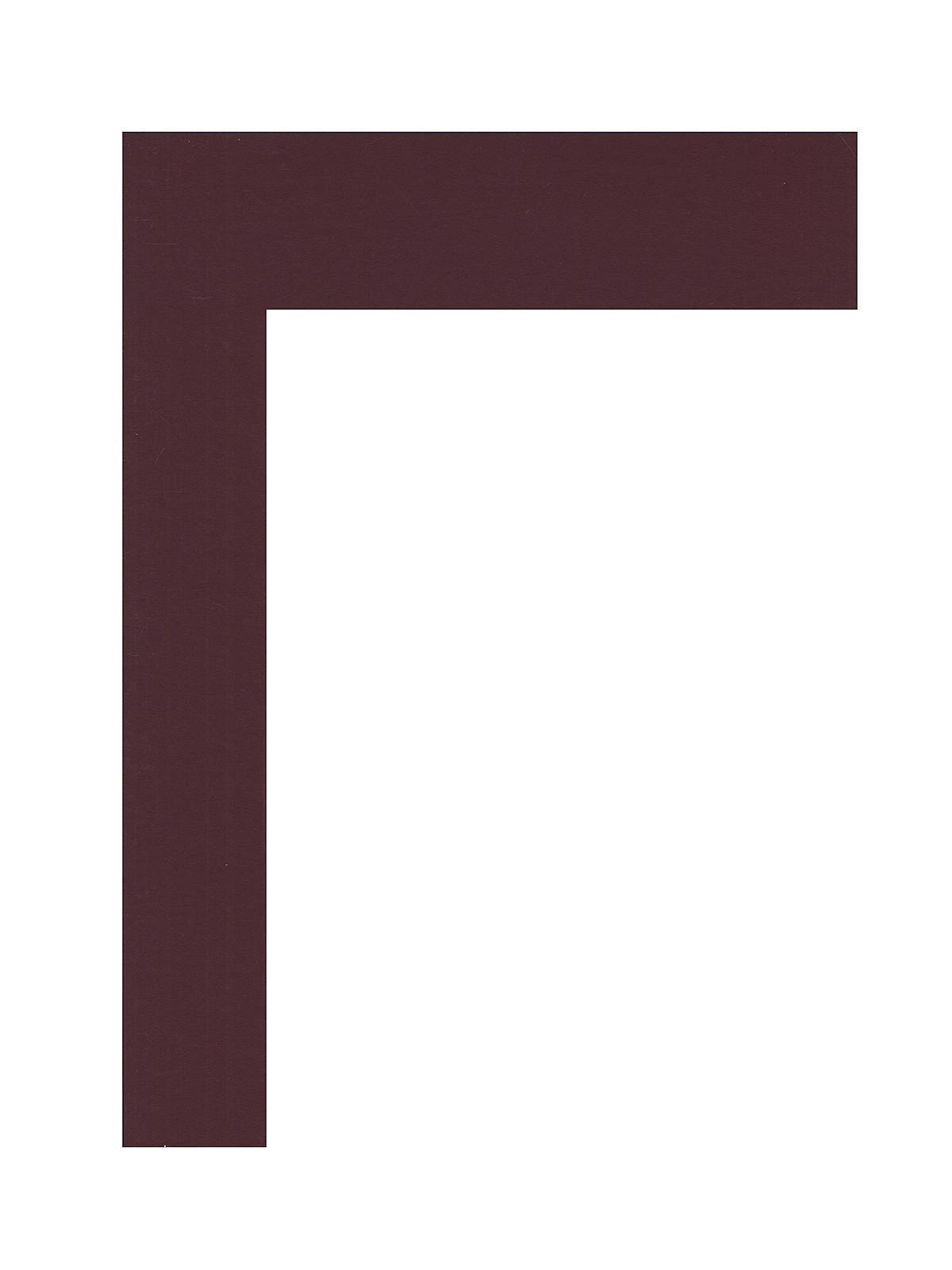 Palettes Pre-Cut Mats rectangle maroon 11 in. x 14 in.