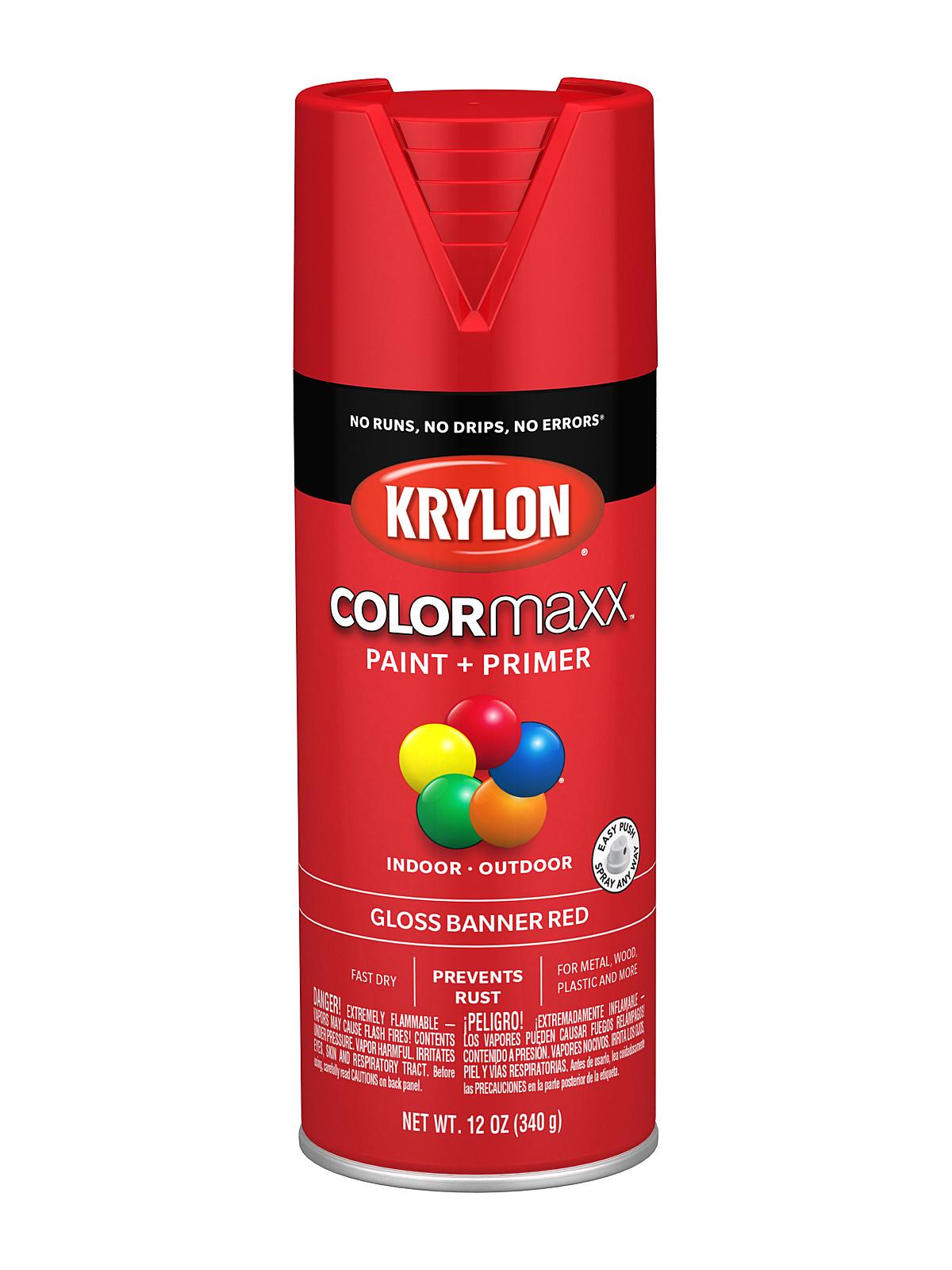 COLORmaxxx banner red gloss