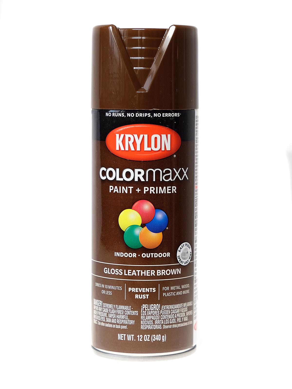 COLORmaxxx Leather Brown Gloss