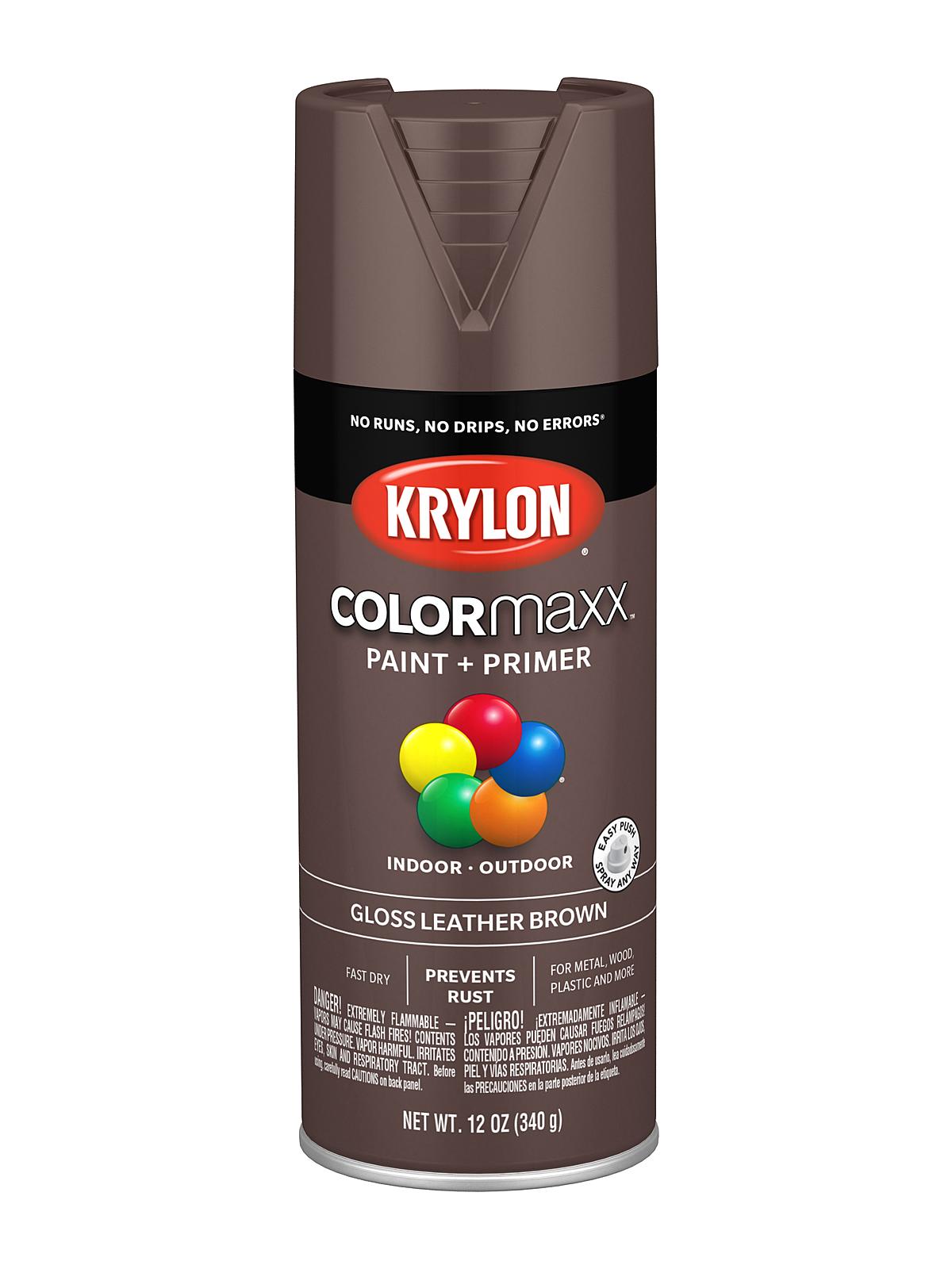 COLORmaxxx leather brown gloss