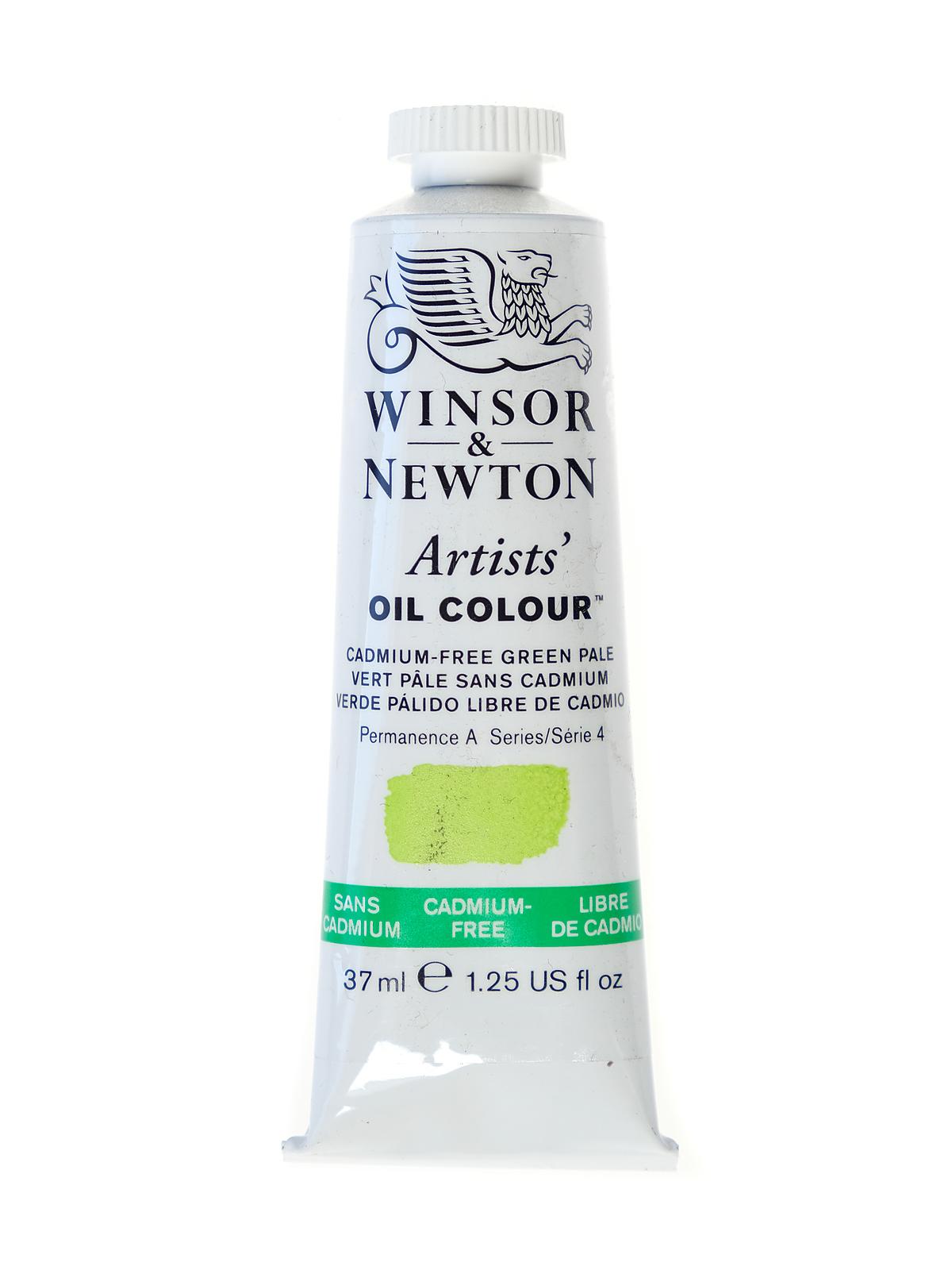 Artists' Oil Colours cadmium free green pale 897 37 ml