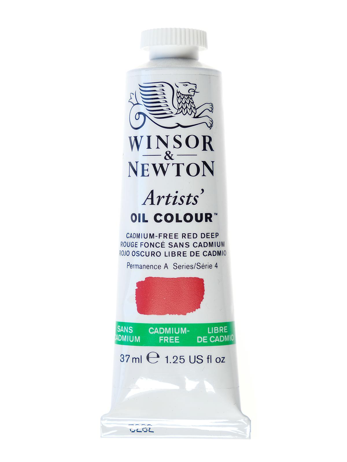 Artists' Oil Colours cadmium free red deep 895 37 ml