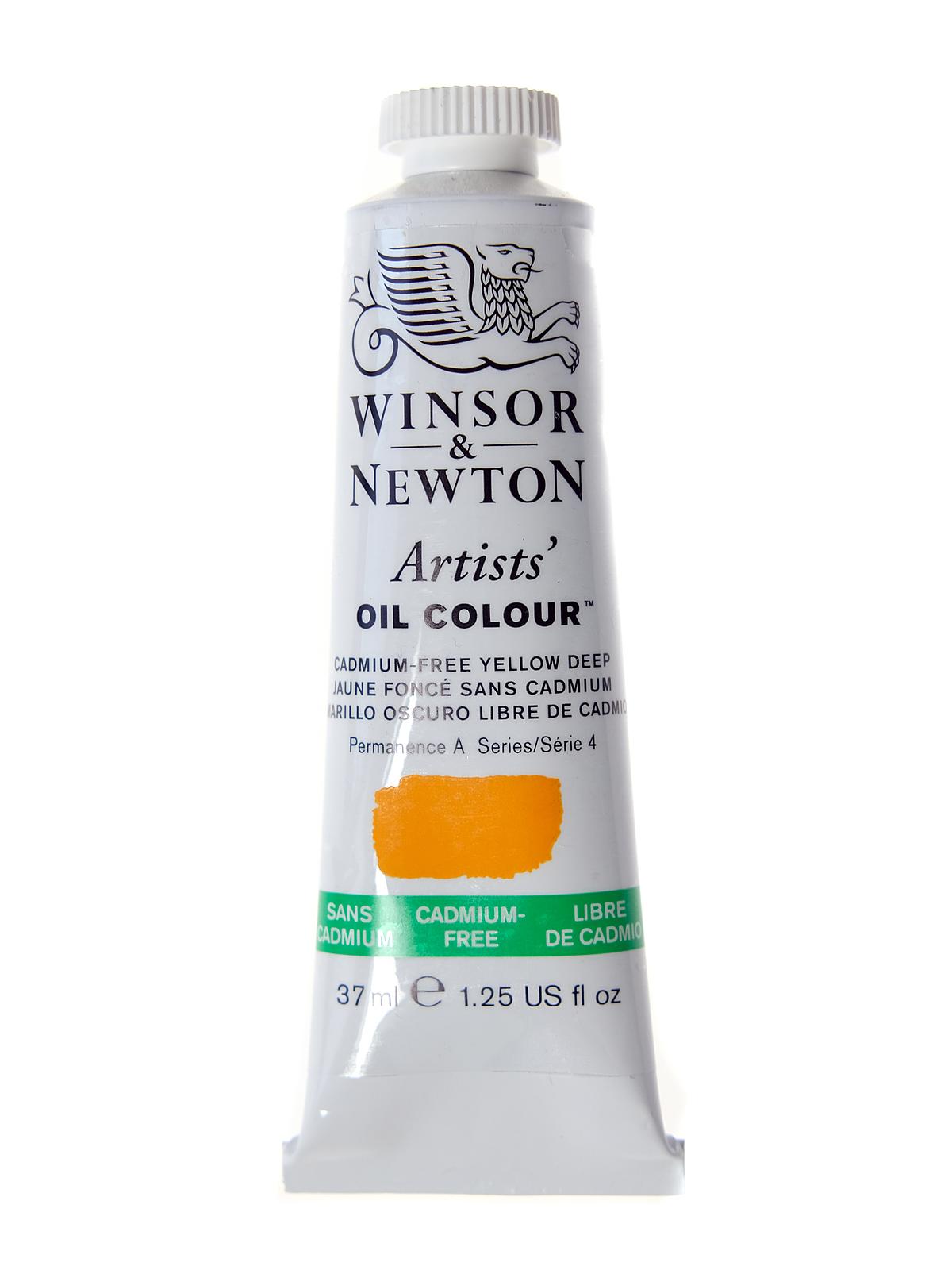 Artists' Oil Colours cadmium free yellow deep 891 37 ml