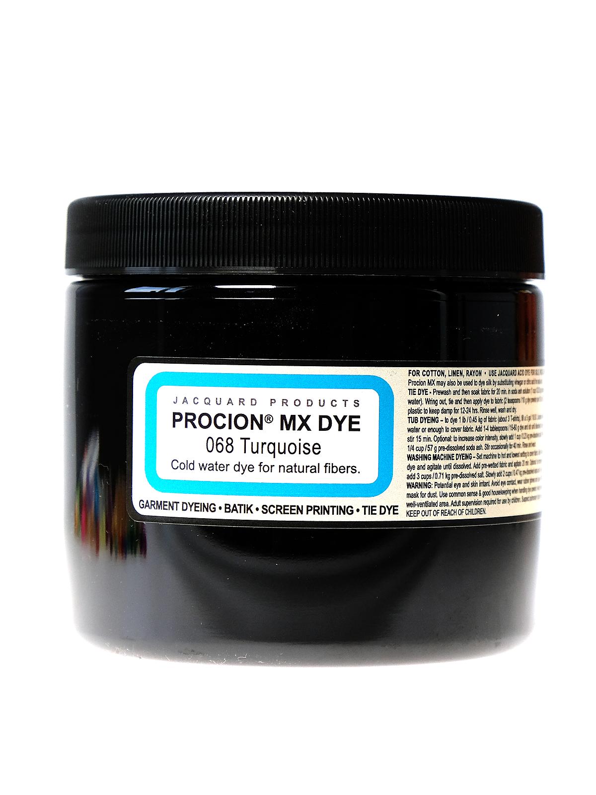 Procion MX Fiber Reactive Dye turquoise 068 8 oz.