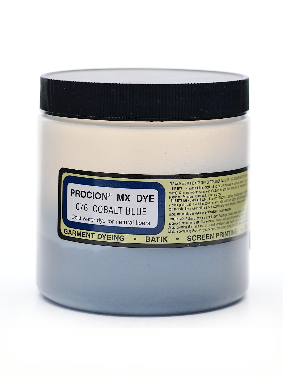 Procion MX Fiber Reactive Dye cobalt blue 076 8 oz.