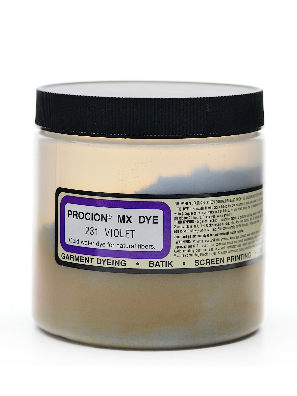 Procion MX Fiber Reactive Dye Violet 231 8 Oz.