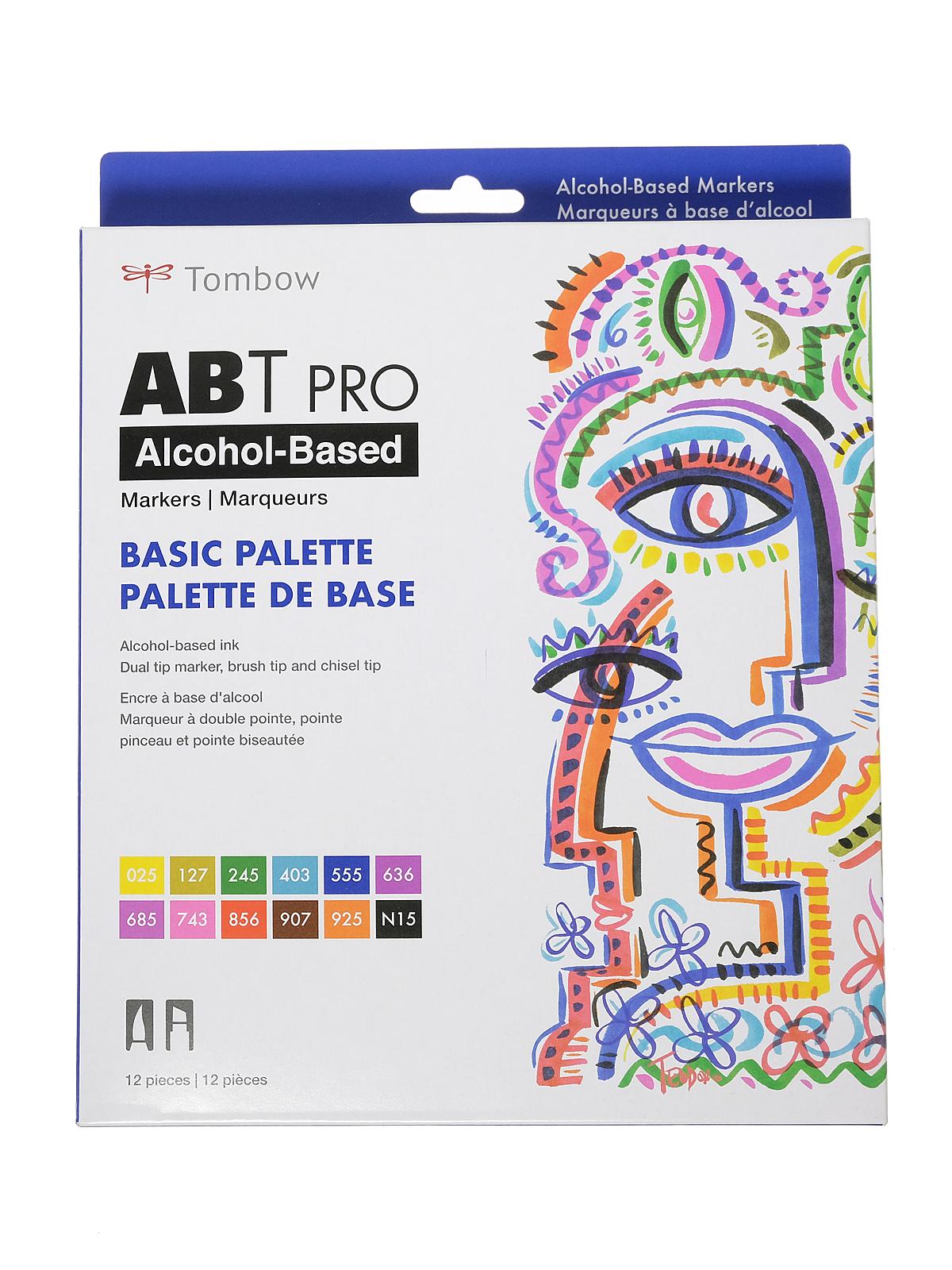 ABT PRO Markers basic palette 56961 set of 12