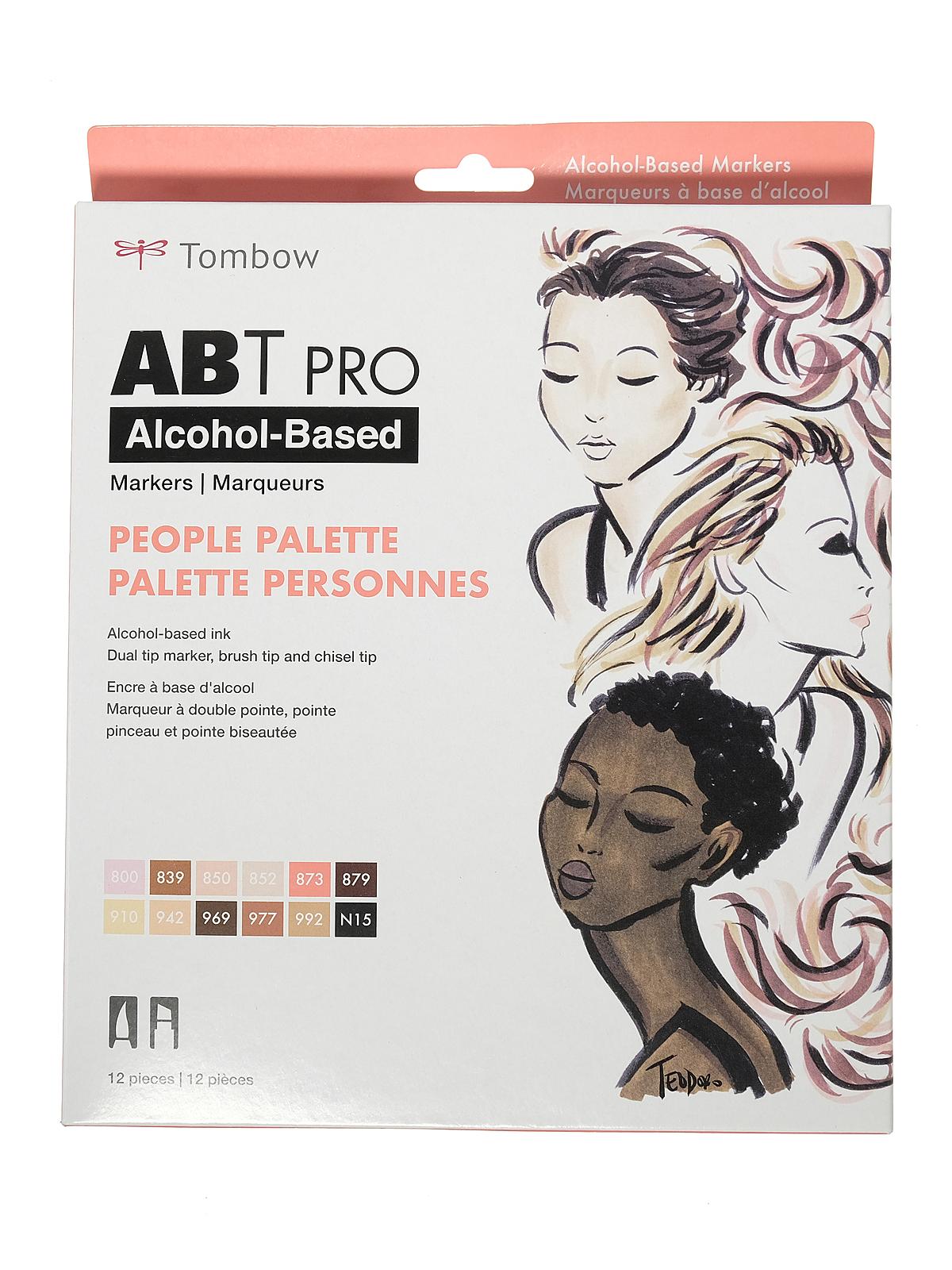 ABT PRO Markers people palette 56964 set of 12
