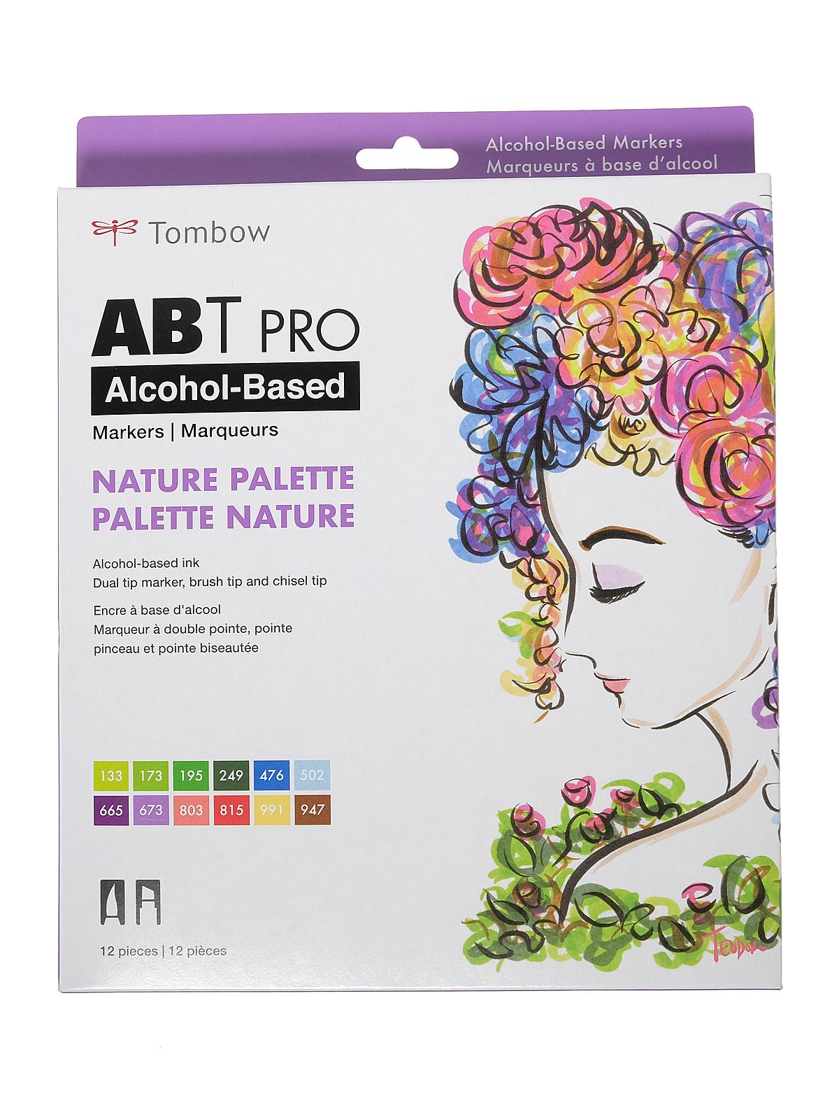 ABT PRO Markers nature palette 56965 set of 12