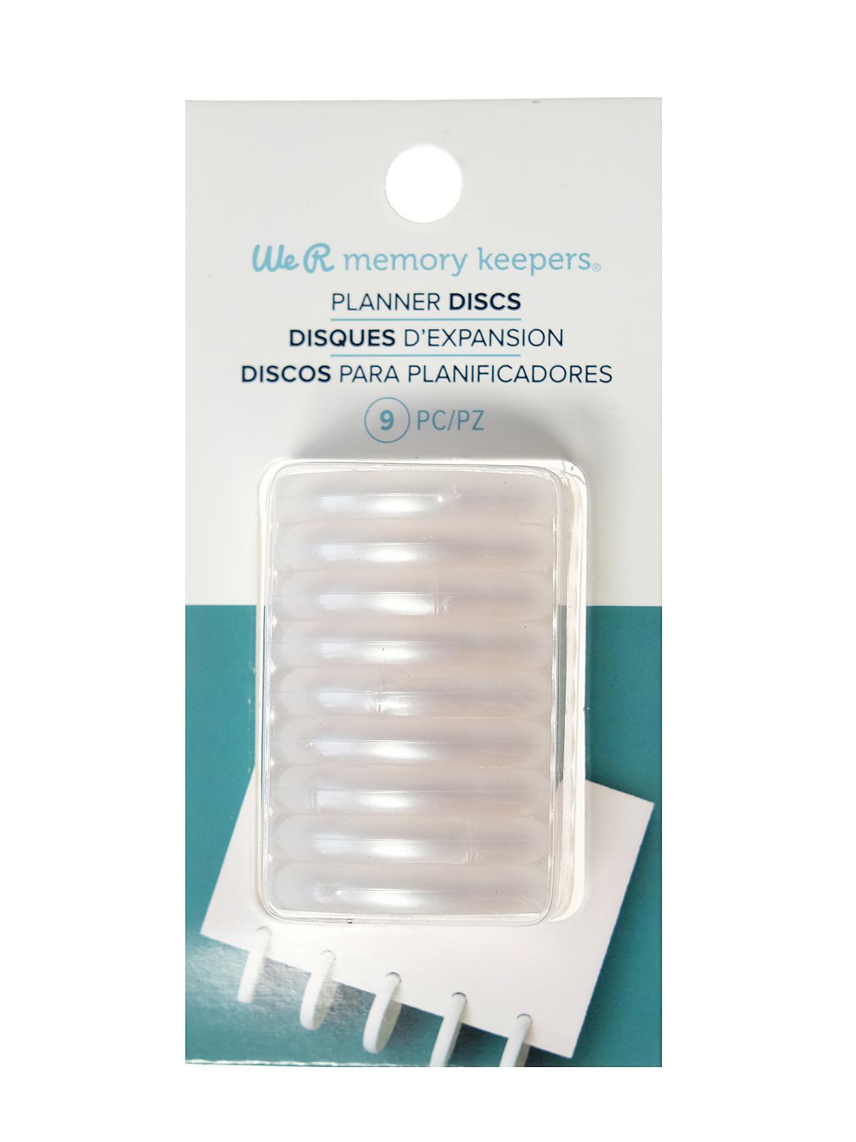Cropadile Disc Power Punch pearl discs pack of 9