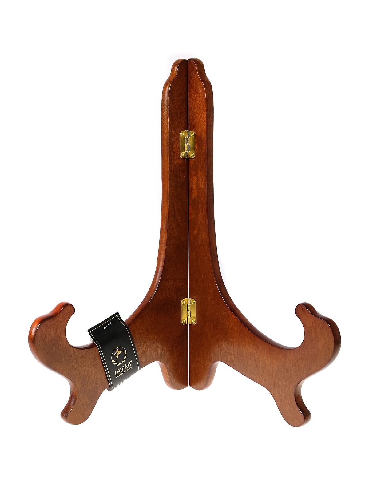 Small Wooden Display Easels walnut 12 in. each