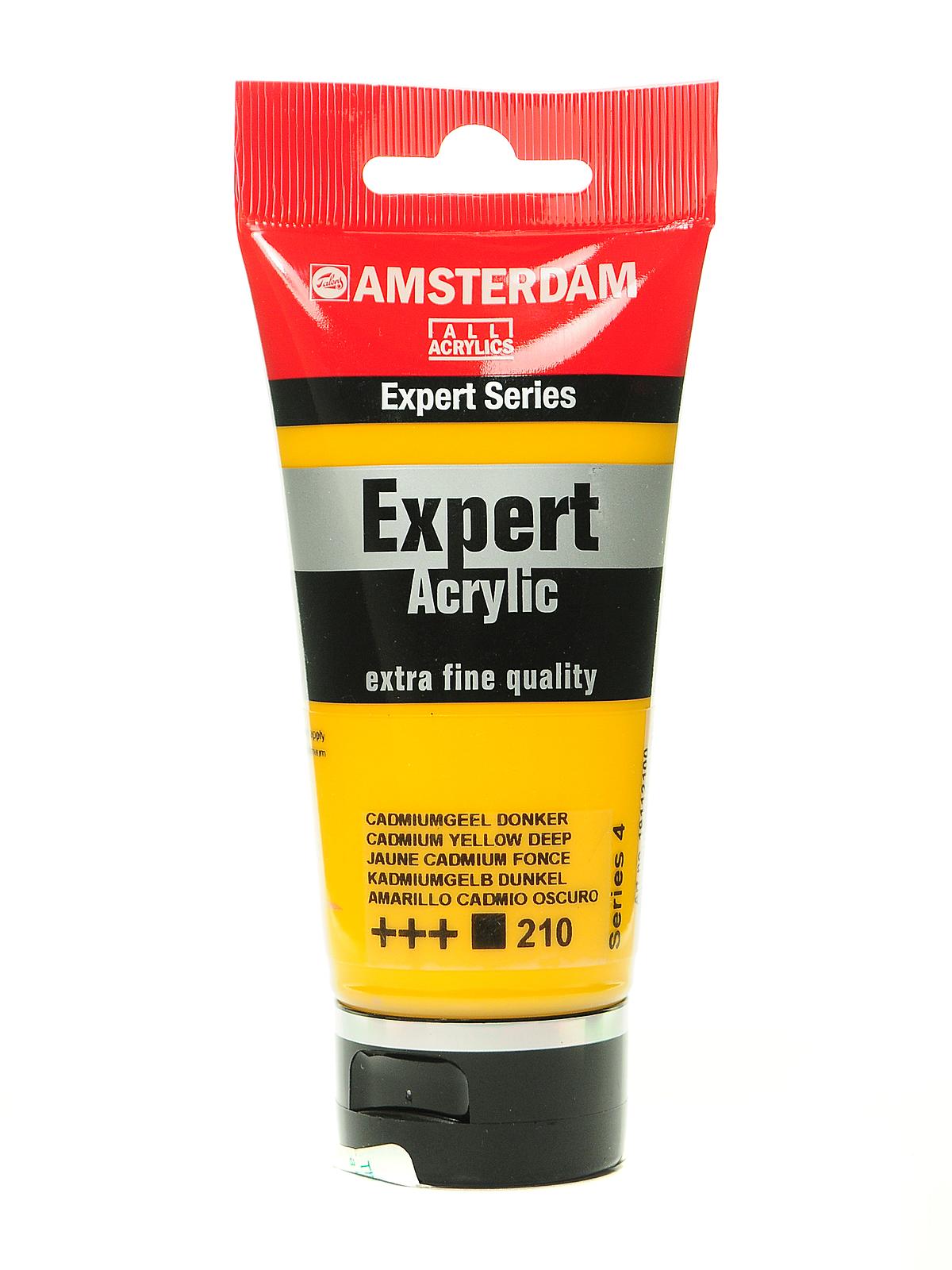 Expert Acrylic Tubes cadmium yellow deep 75 ml