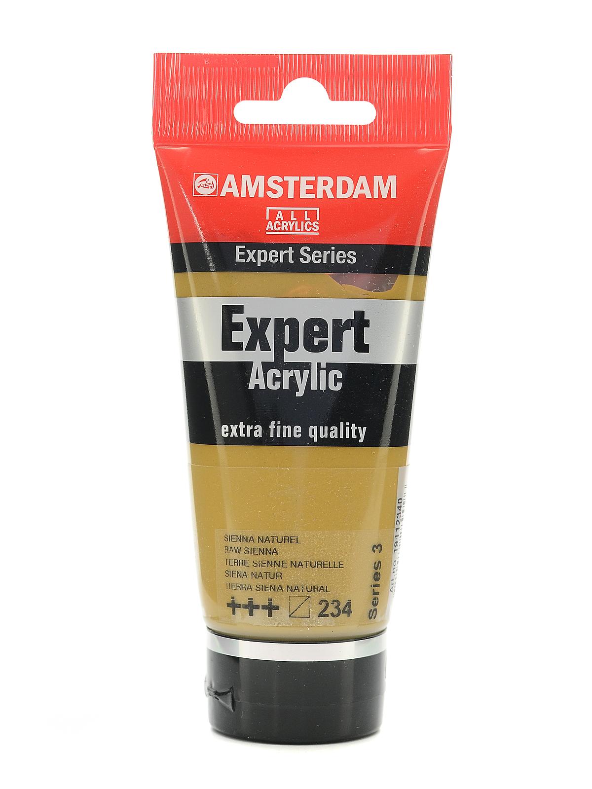 Expert Acrylic Tubes raw sienna 75 ml