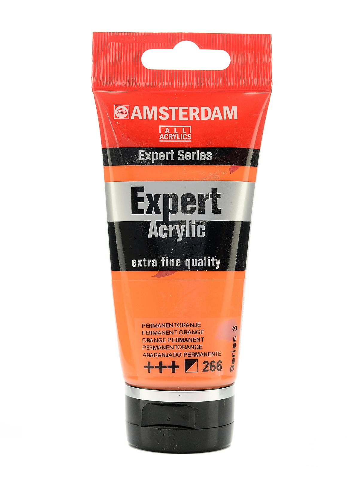 Expert Acrylic Tubes permanent orange 75 ml