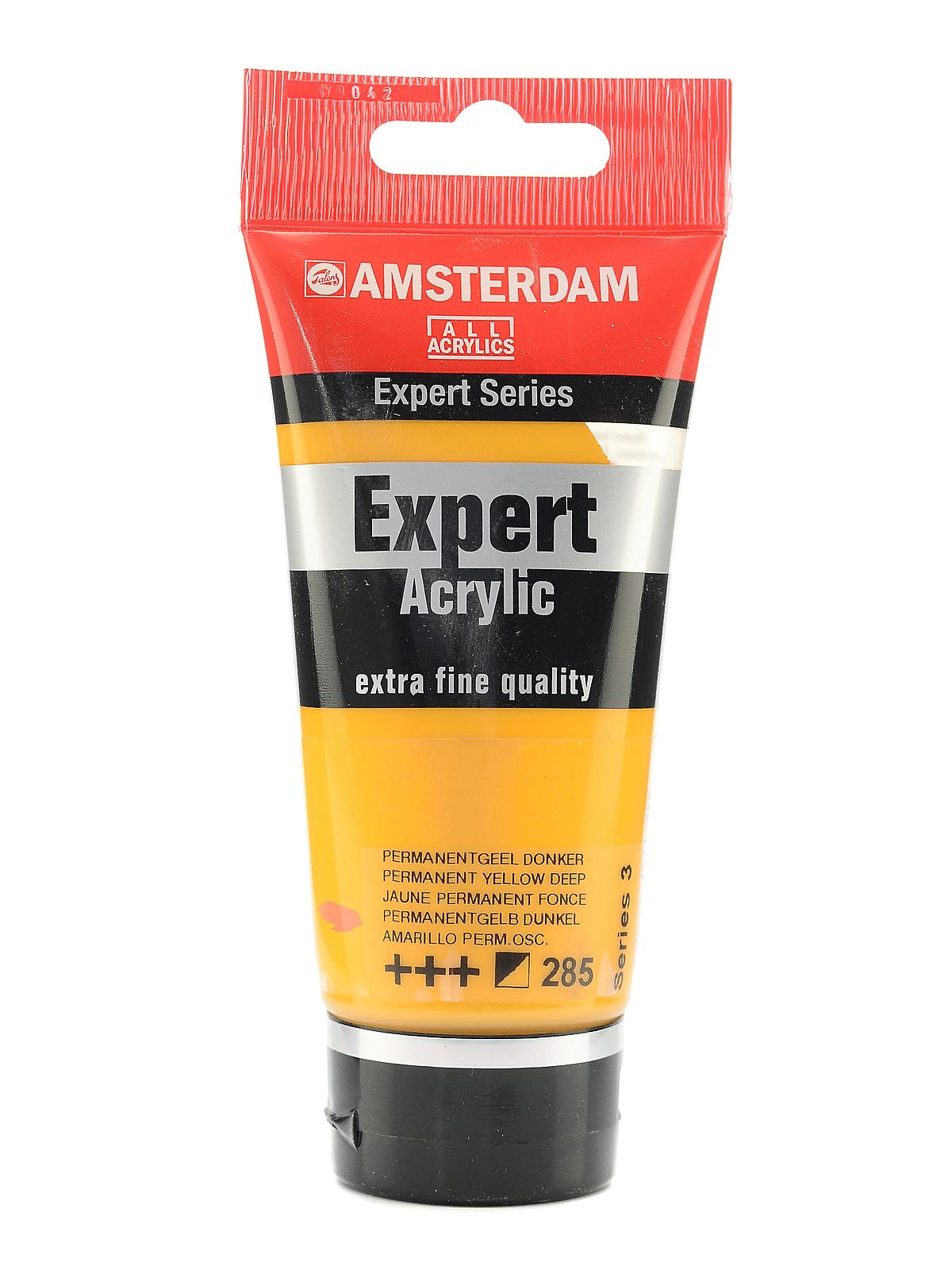 Expert Acrylic Tubes permanent yellow deep 75 ml