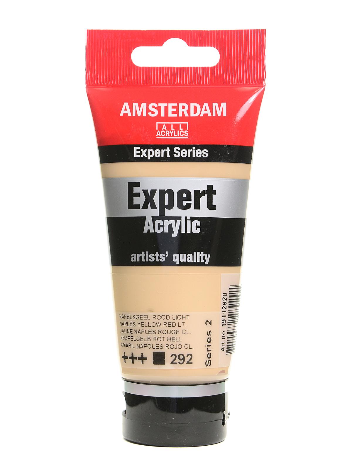 Expert Acrylic Tubes Naples yellow red light 75 ml