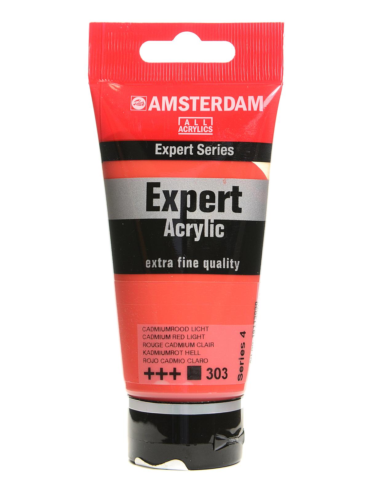 Expert Acrylic Tubes cadmium red light 75 ml