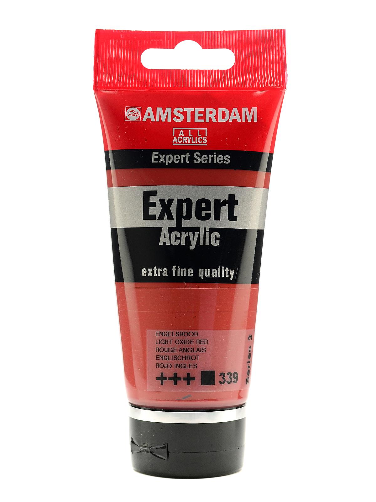 Expert Acrylic Tubes light oxide red 75 ml