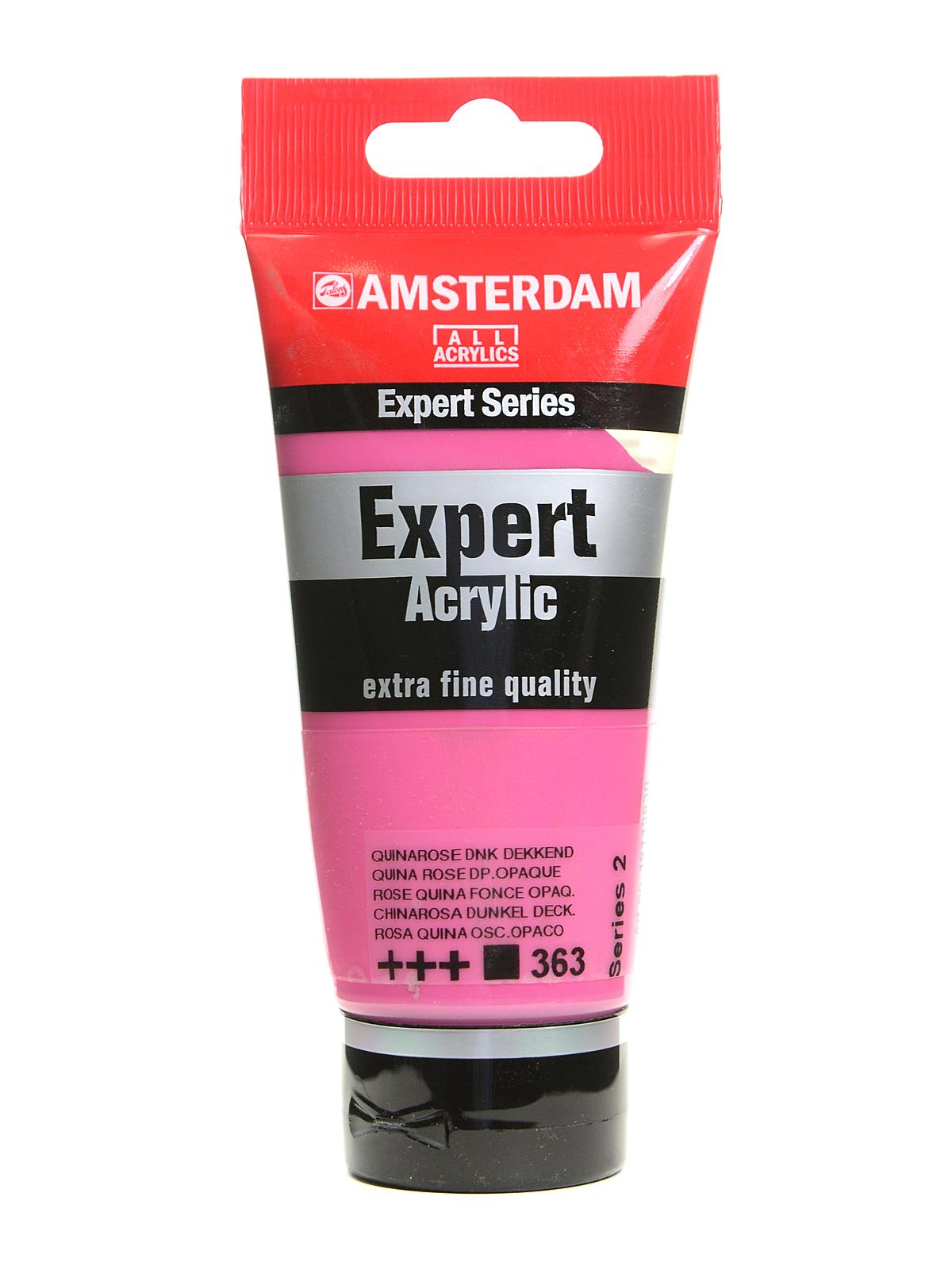 Expert Acrylic Tubes quina rose deep opaque 75 ml