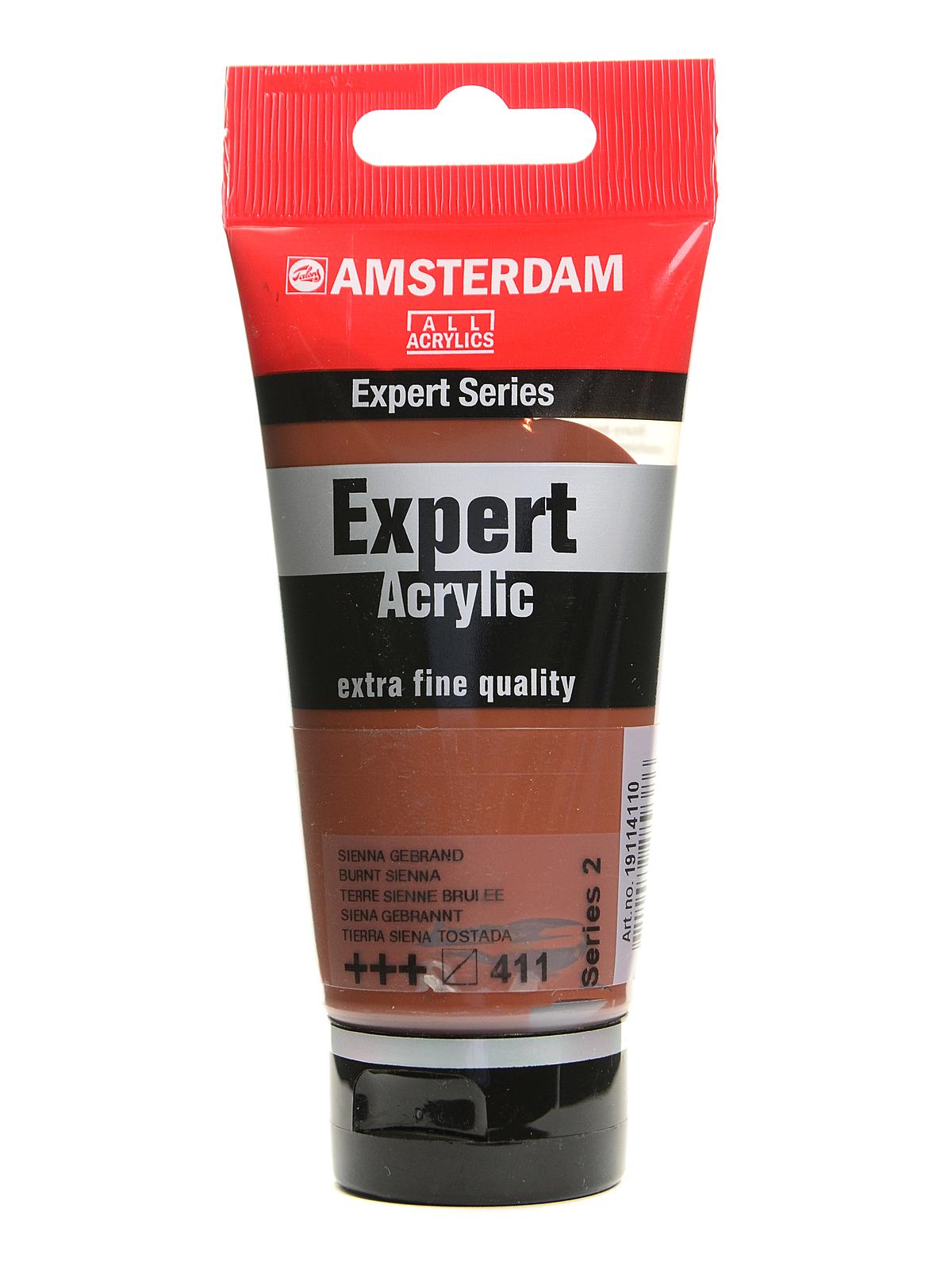 Expert Acrylic Tubes burnt sienna 75 ml