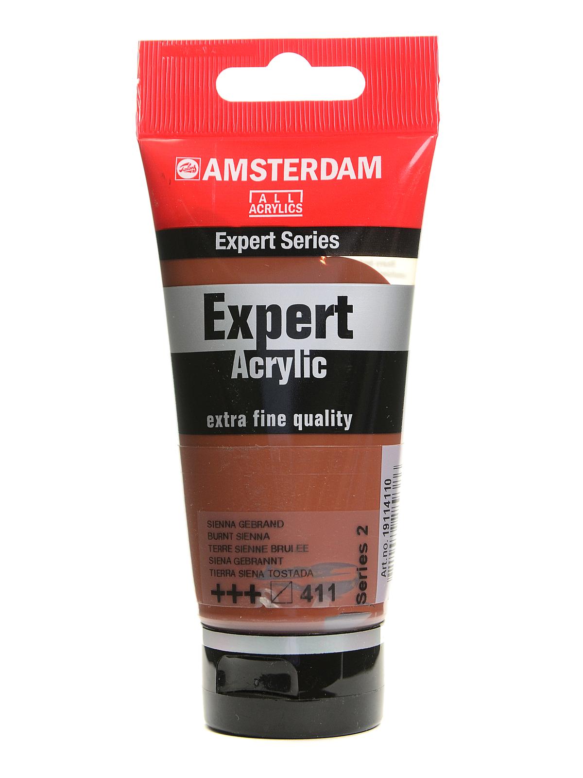 Expert Acrylic Tubes Burnt Sienna 75 Ml