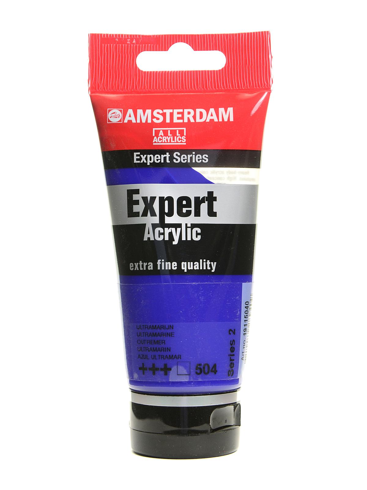Expert Acrylic Tubes ultramarine 75 ml