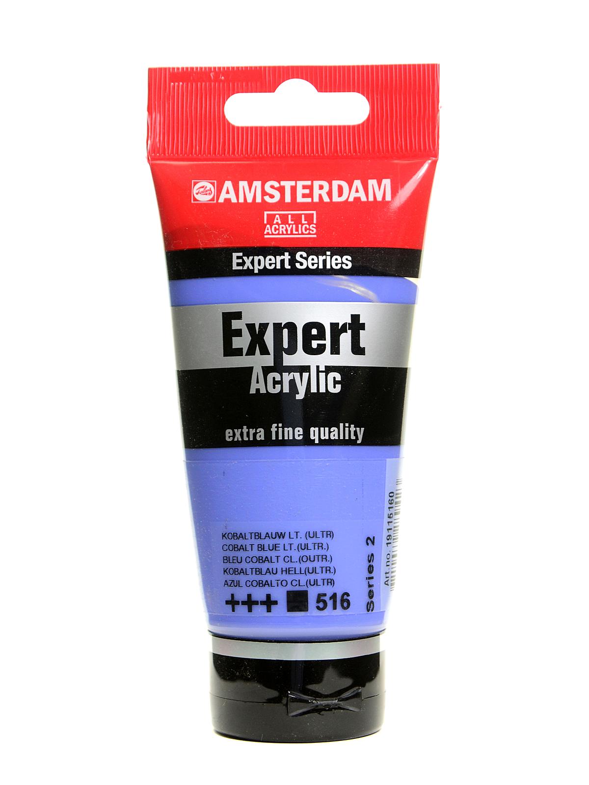 Expert Acrylic Tubes cobalt blue light (ultramarine) 75 ml