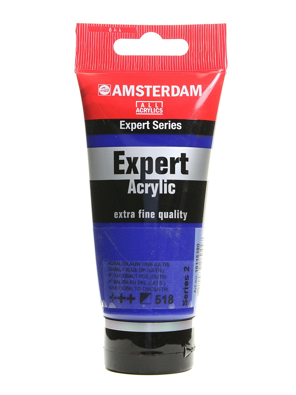 Expert Acrylic Tubes cobalt blue deep (ultramarine) 75 ml