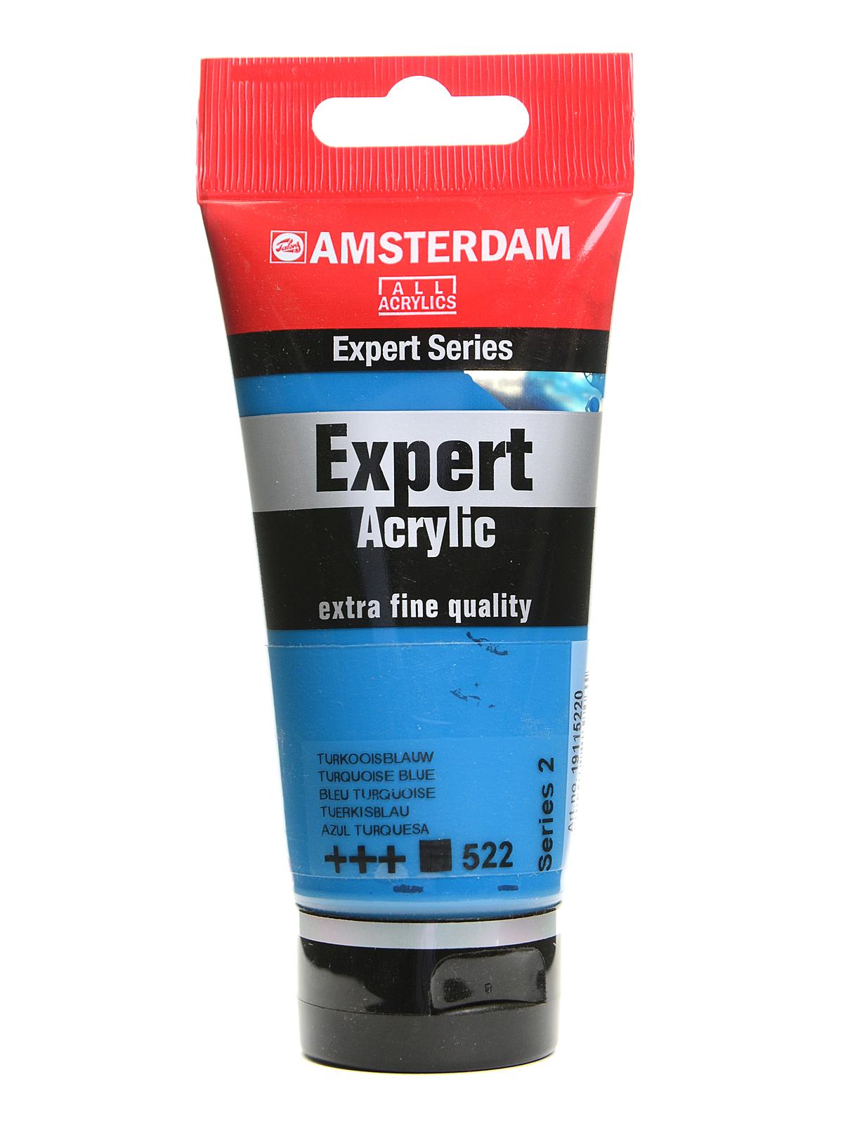 Expert Acrylic Tubes turquoise blue 75 ml