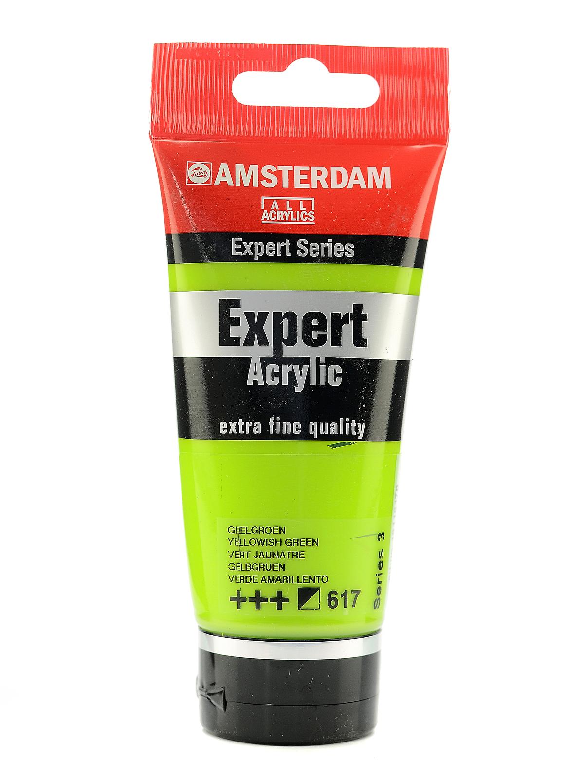 Expert Acrylic Tubes yellowish green 75 ml