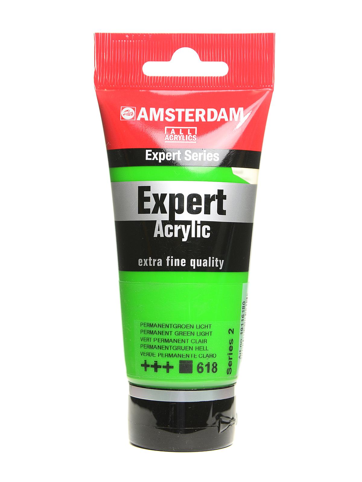 Expert Acrylic Tubes permanent green light 75 ml