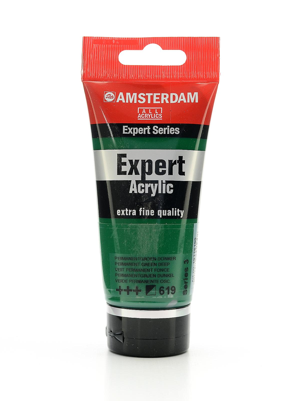 Expert Acrylic Tubes permanent green deep 75 ml
