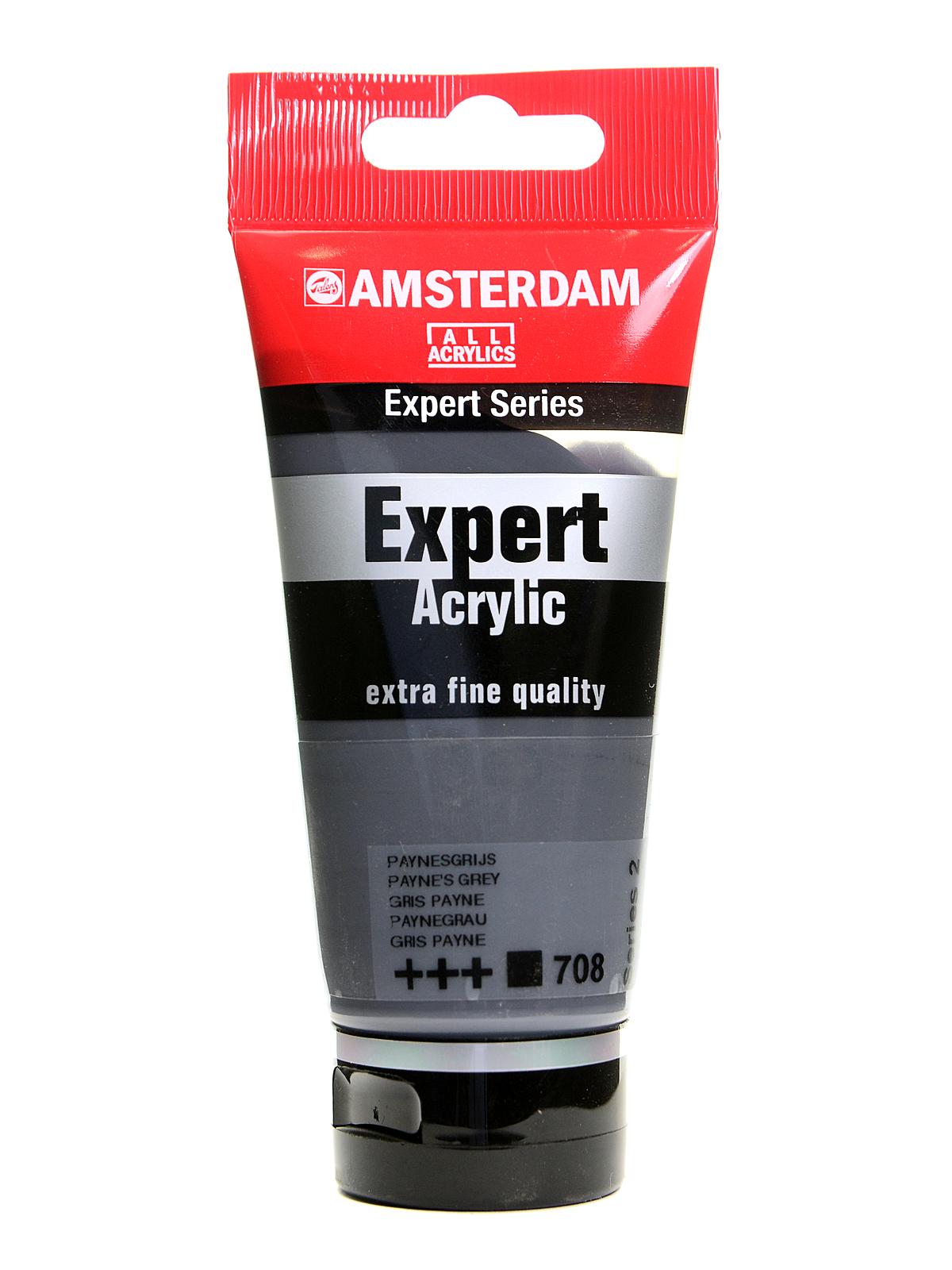 Expert Acrylic Tubes Payne's grey 75 ml
