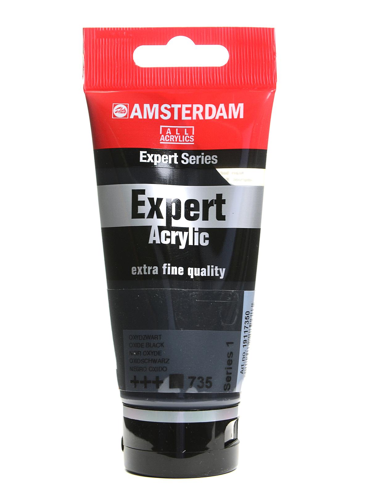 Expert Acrylic Tubes oxide black 75 ml