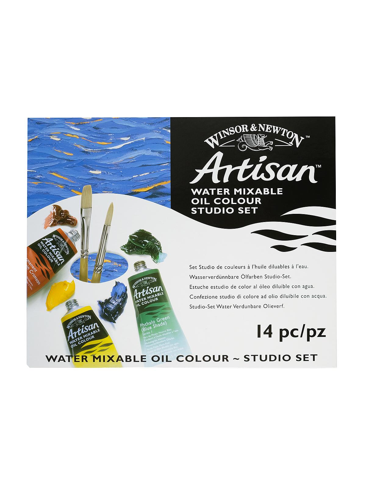 Artisan Water Mixable Oil Colour Sets Studio set of 10