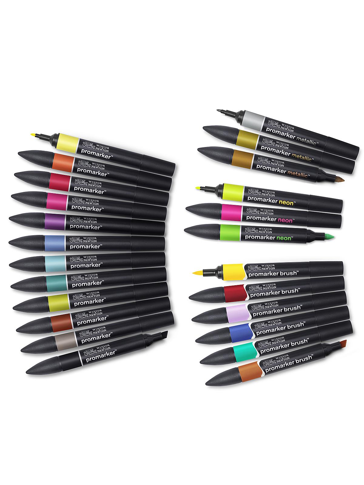Promarker Sets mixed marker wallet of 24