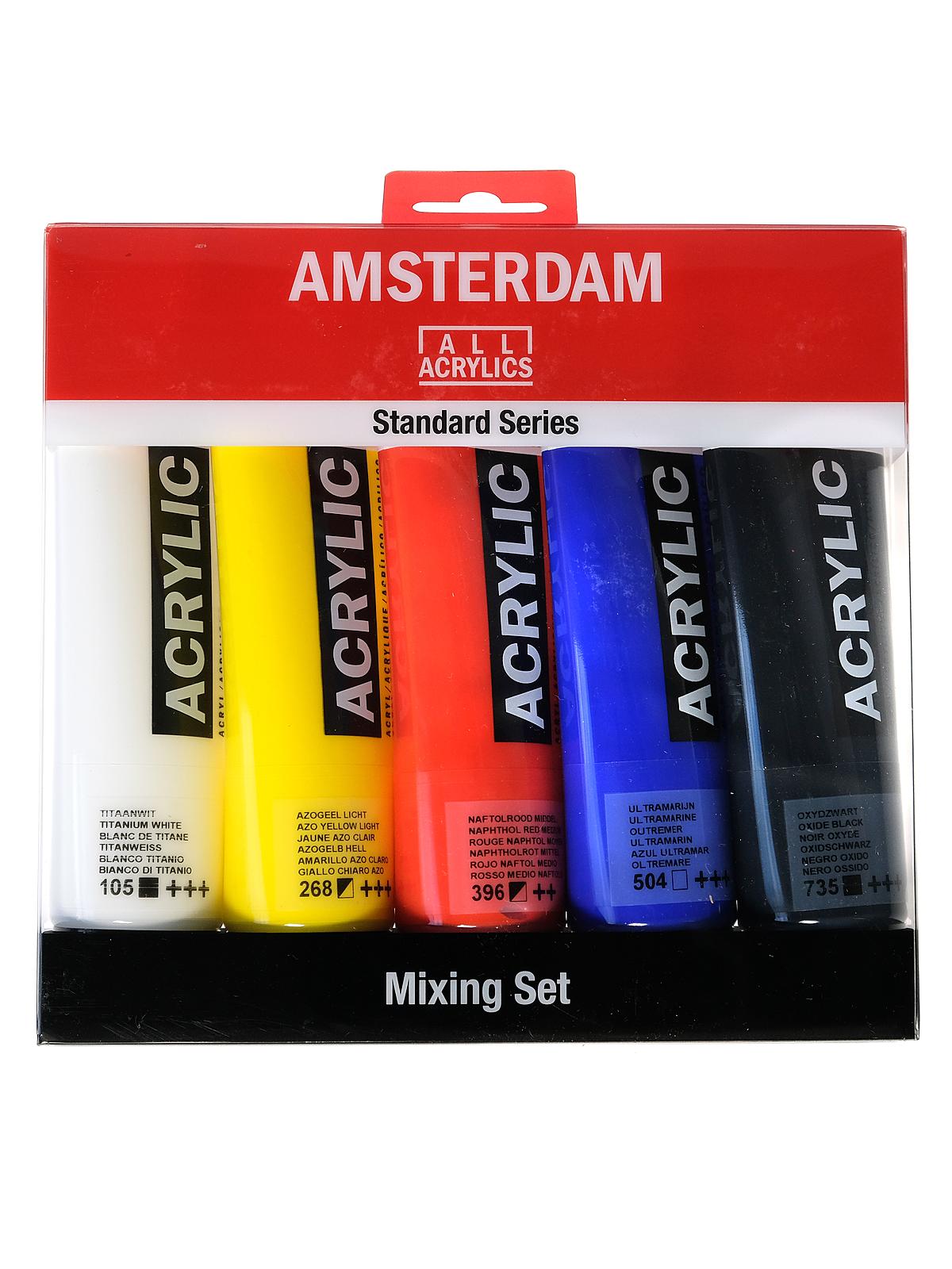 Standard Acrylic Sets 120ml mixing set set of 5 set of 5