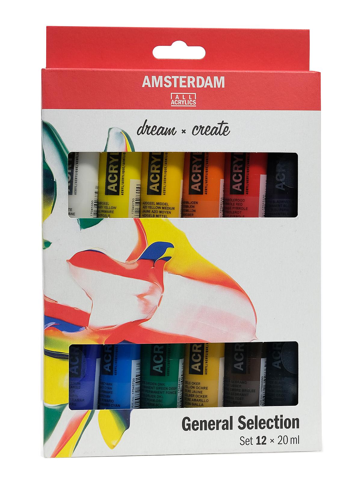 Standard Acrylic Sets 20ml general set set of 12