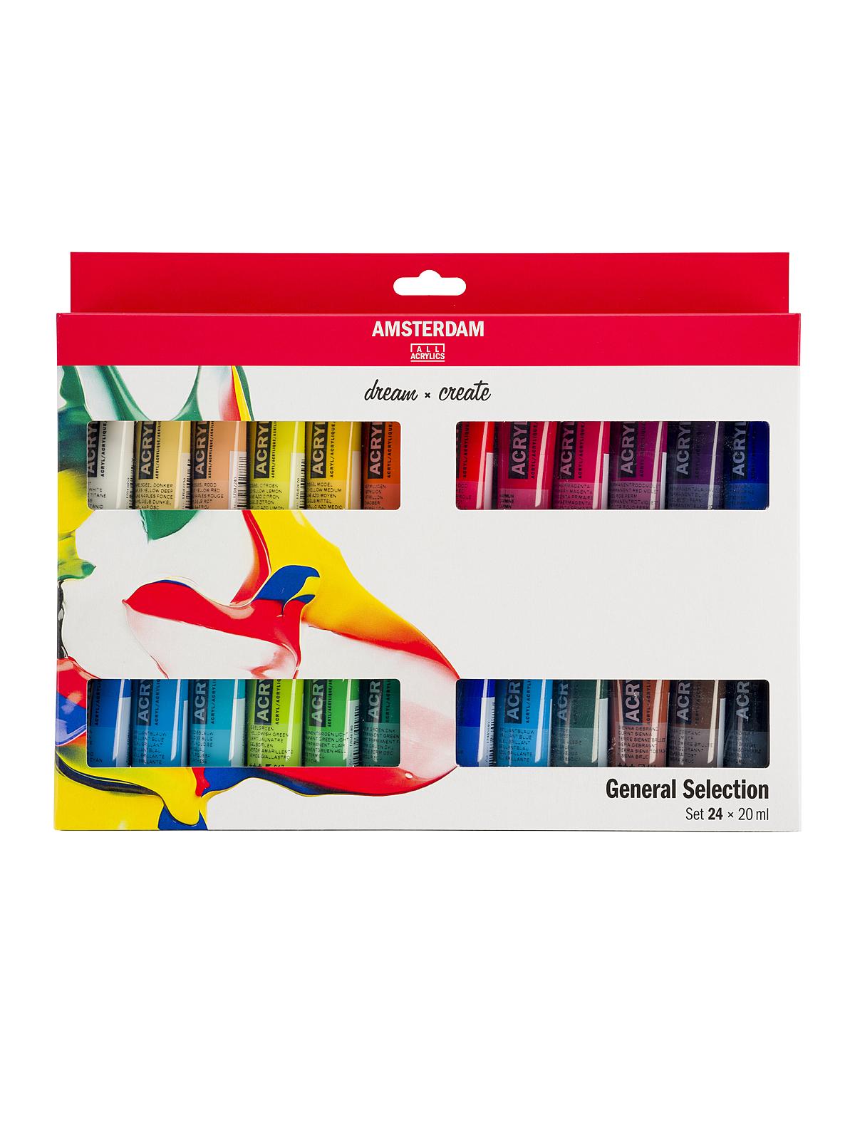 Standard Acrylic Sets 20ml general set set of 24