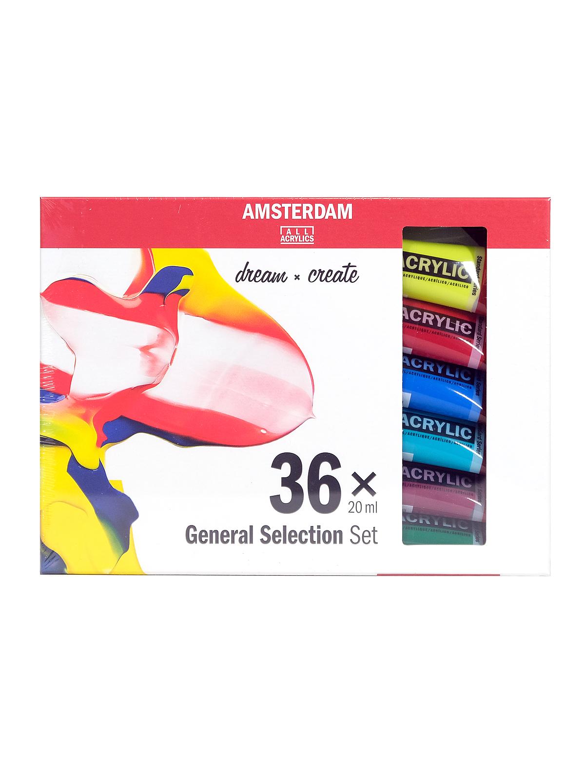 Standard Acrylic Sets 20ml general set set of 36